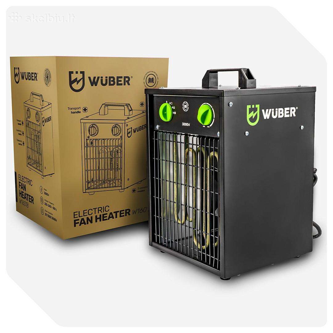3 kw Wuber elektrinis šildytuvas