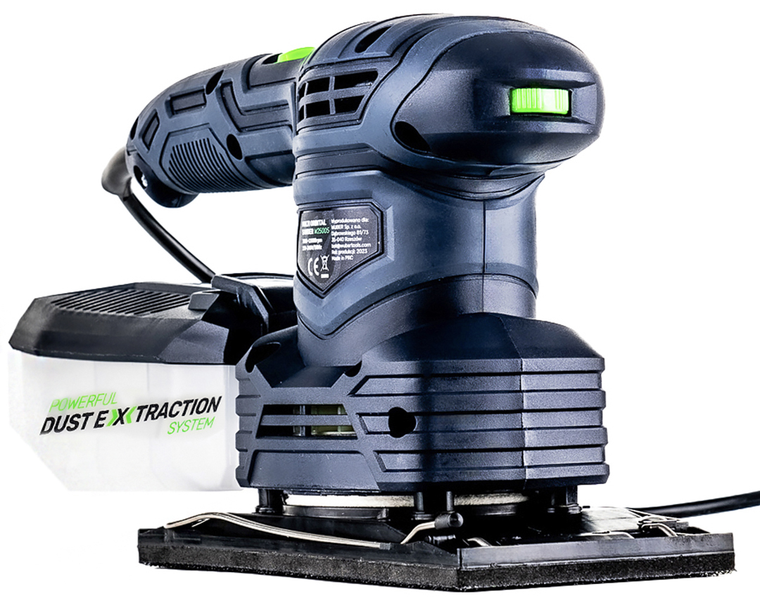 vibracinis orbitinis šlifuoklis 3in1 1300W WUBER