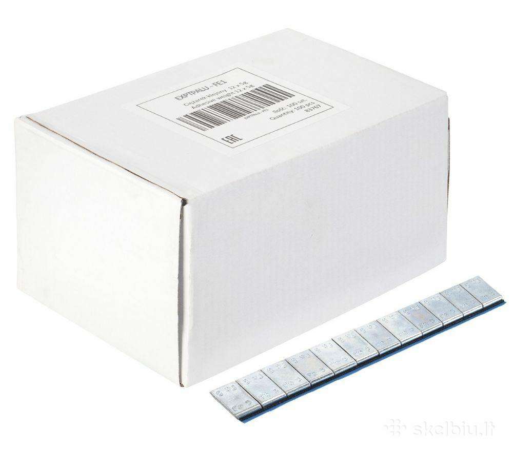 Balansavimo svareliai klijuojami Svoris 60g (5g x 12vnt) 400VNT