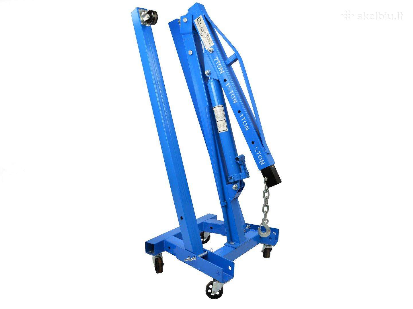 Hidraulinis kranas varikliams 2t Geko