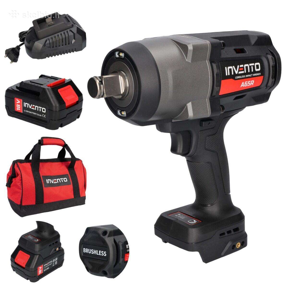 Akumuliatorinis smūginis veržliasūkis 3/4 2000nm