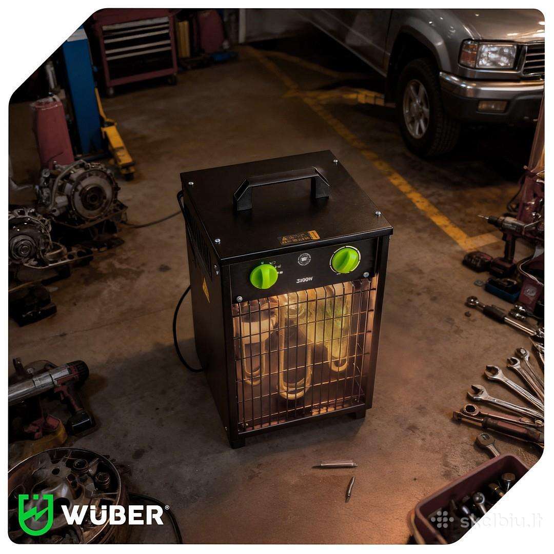 3 kw Wuber elektrinis šildytuvas