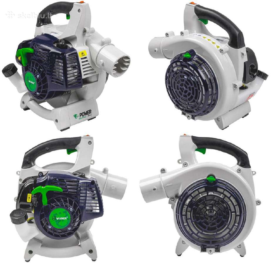Wuber benzininis lapų pūstuvas su smulkintuvu 1,6k