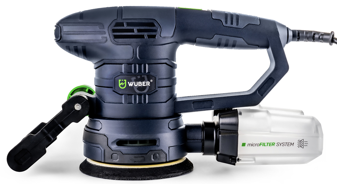 Ekscentrinis orbitinis šlifuoklis Wuber 1300W