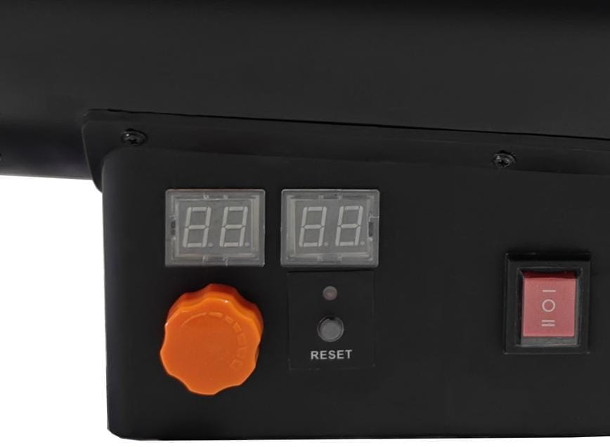 DUJINIS ŠILDYTUVAS  25 KW / TERMOSTATAS / REDUKTORIUS