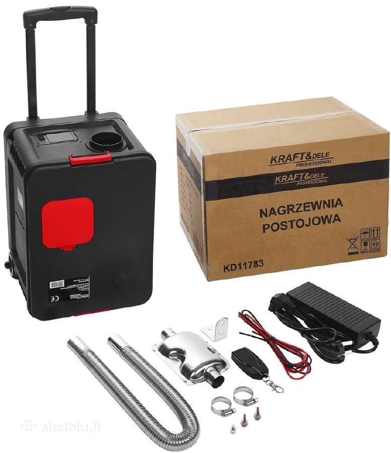 Kraftdele Dyzelinis šildytuvas 9kw 12v/24v Webasto