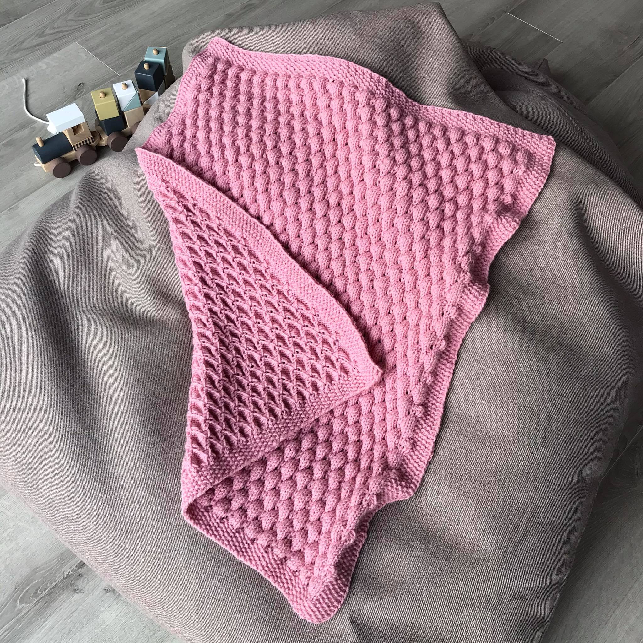 Pledukas kūdikiui, rožinis