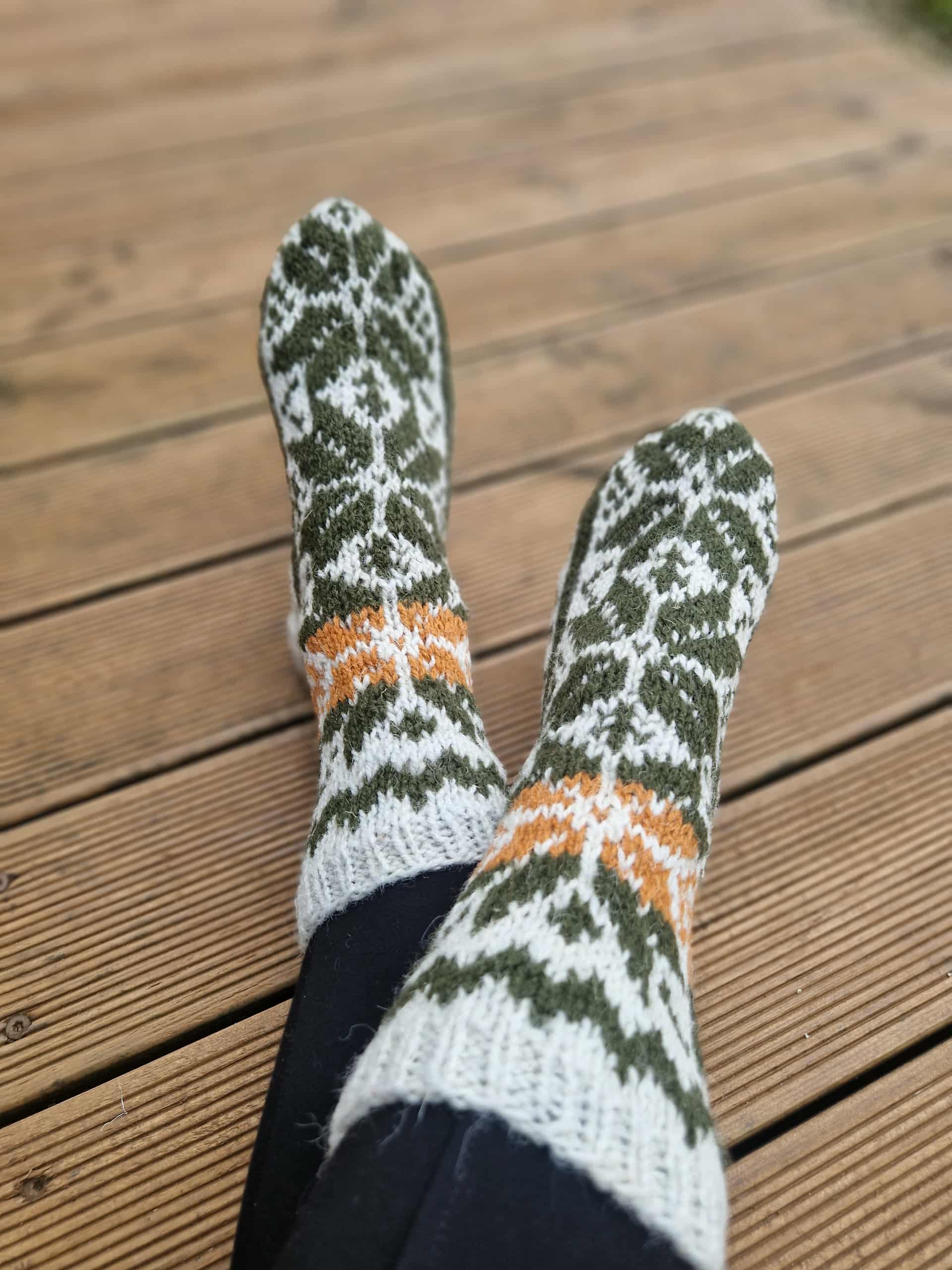 39-42 dydis, megztos kojinės