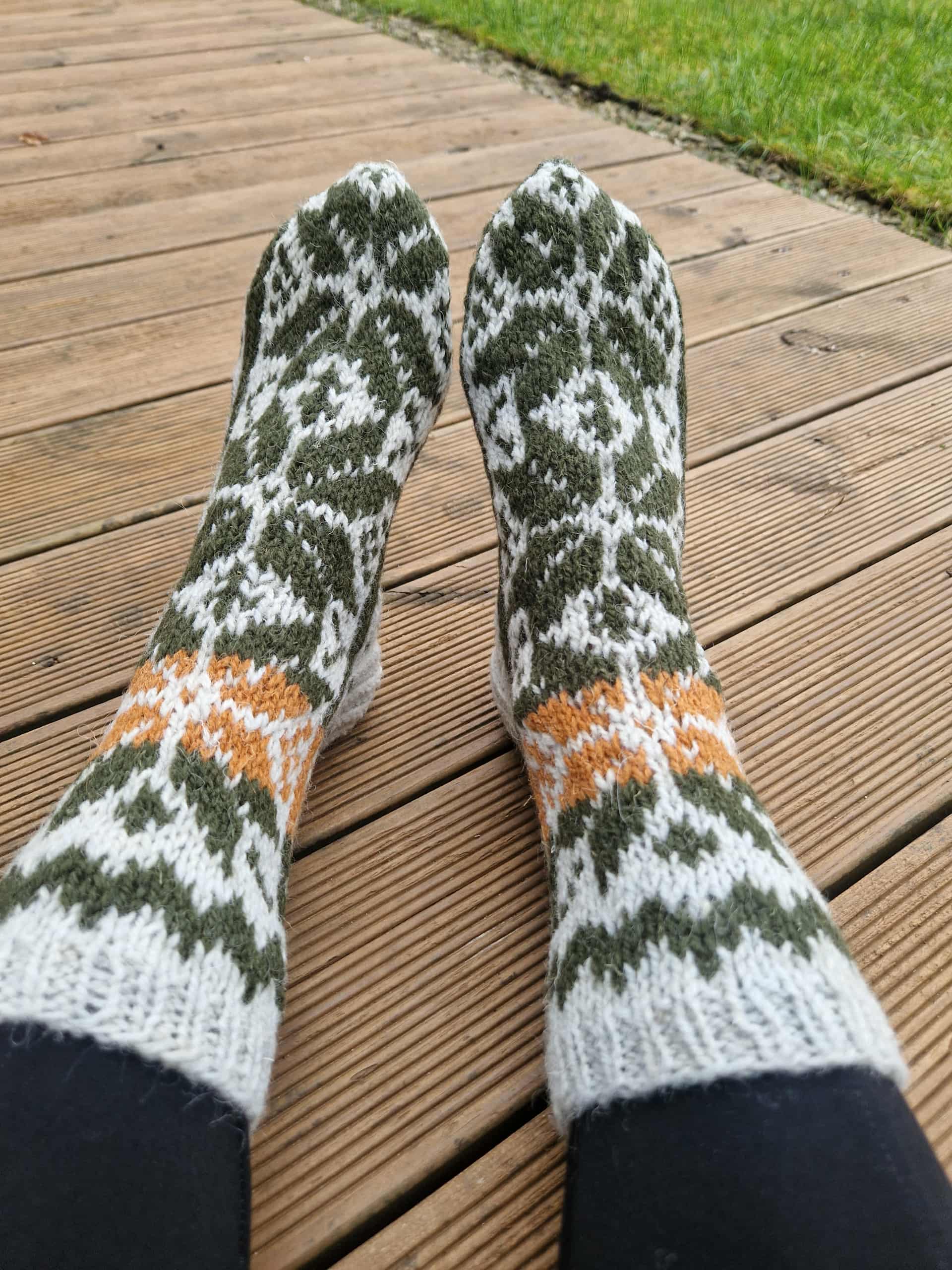 39-42 dydis, megztos kojinės