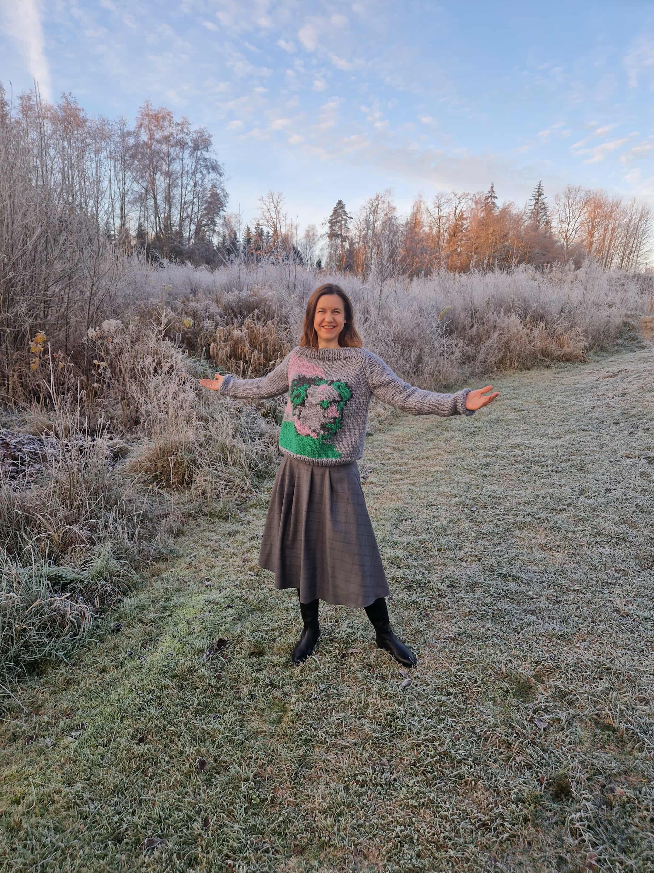 Čiurlionis, megztinis