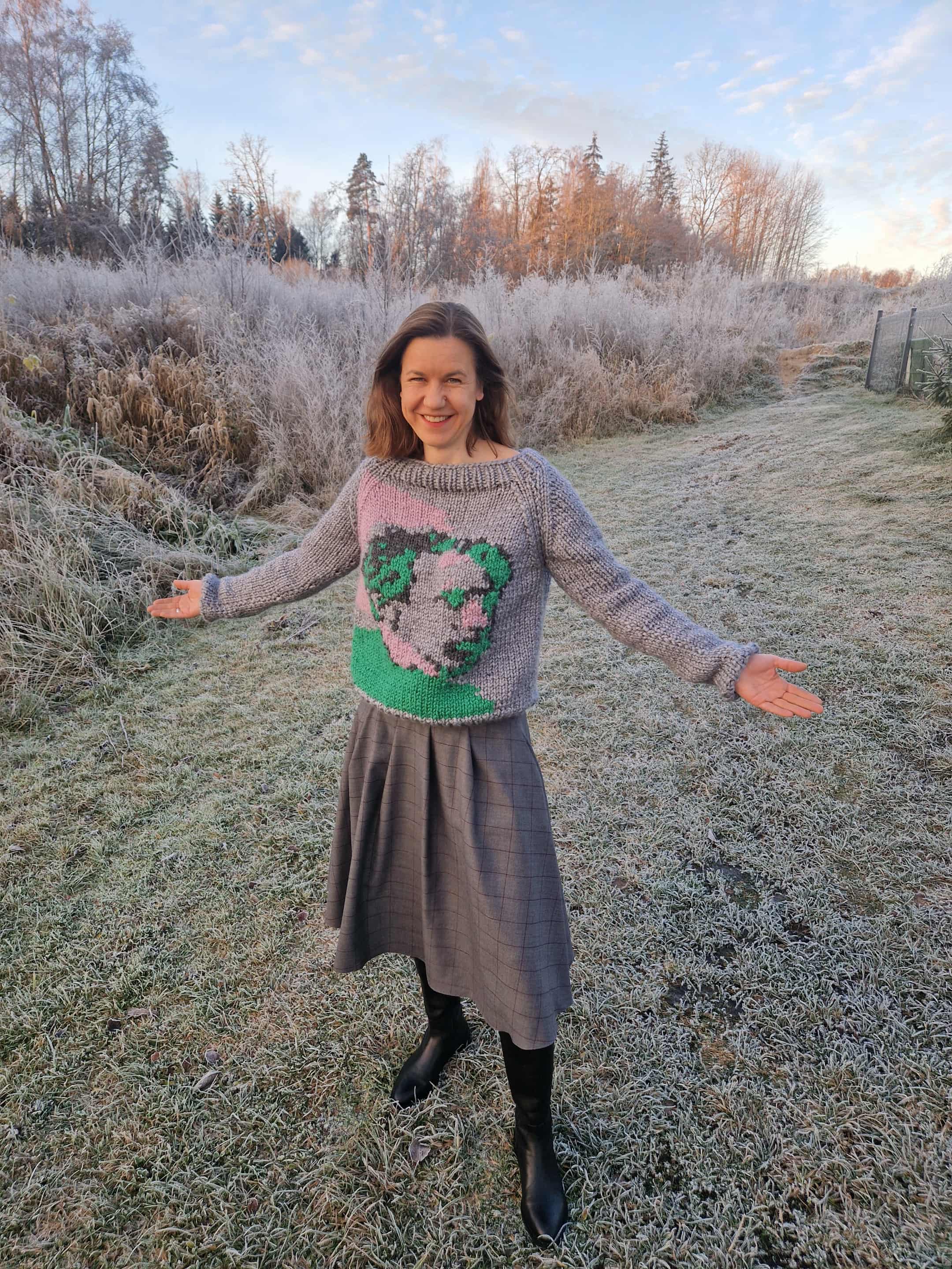 Čiurlionis, megztinis