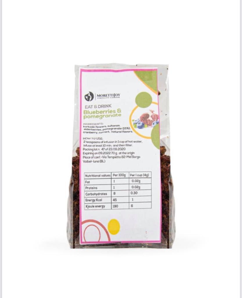 CURRANT AND BLUEBERRY TEA 