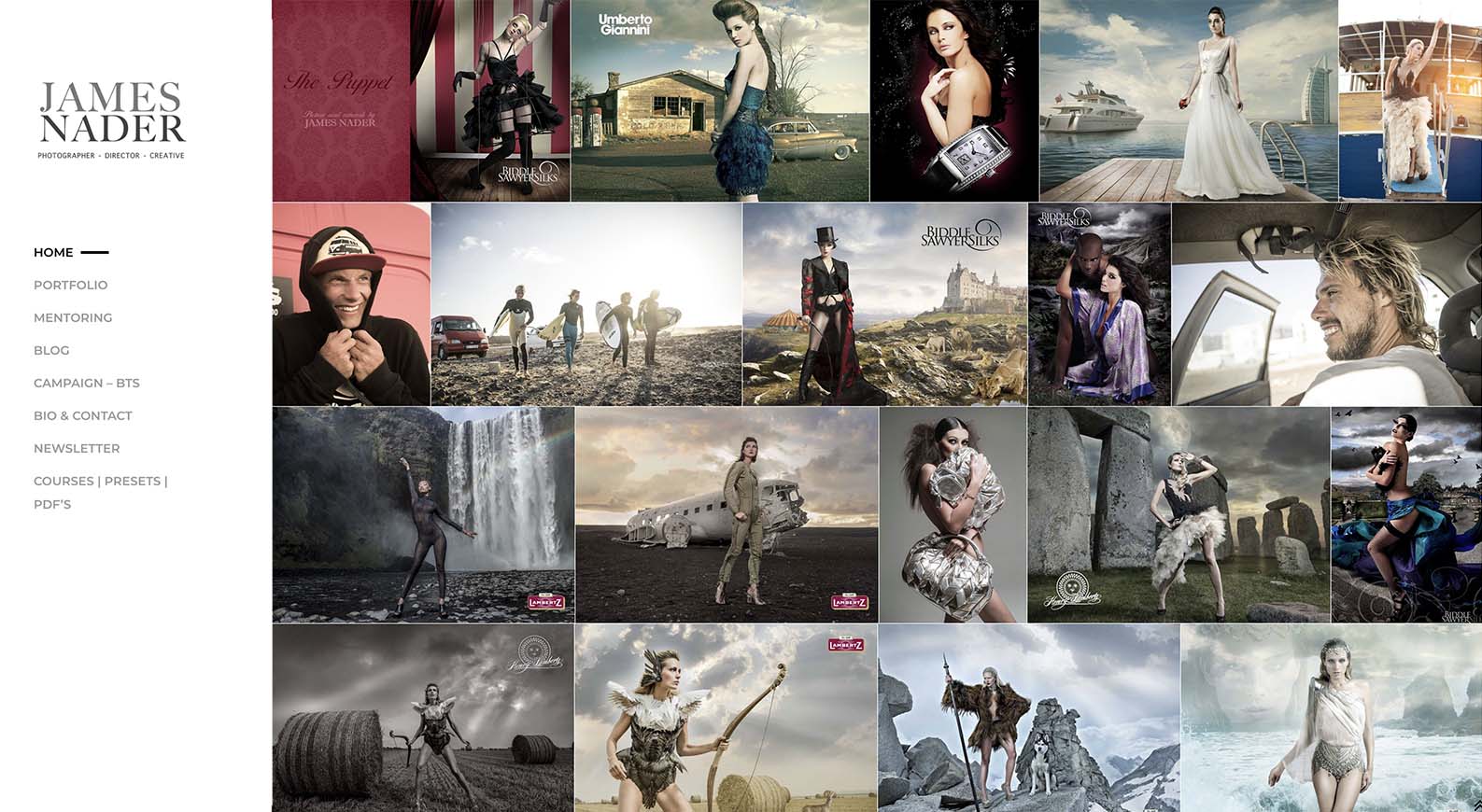 Portfolio + Website + Social Audit 