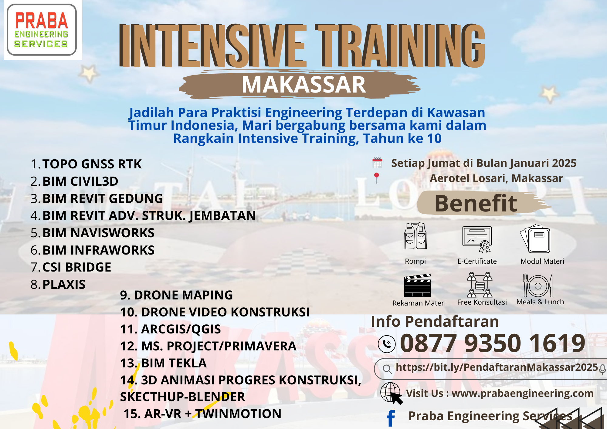 INTENSIVE TRAINING MAKASSAR*