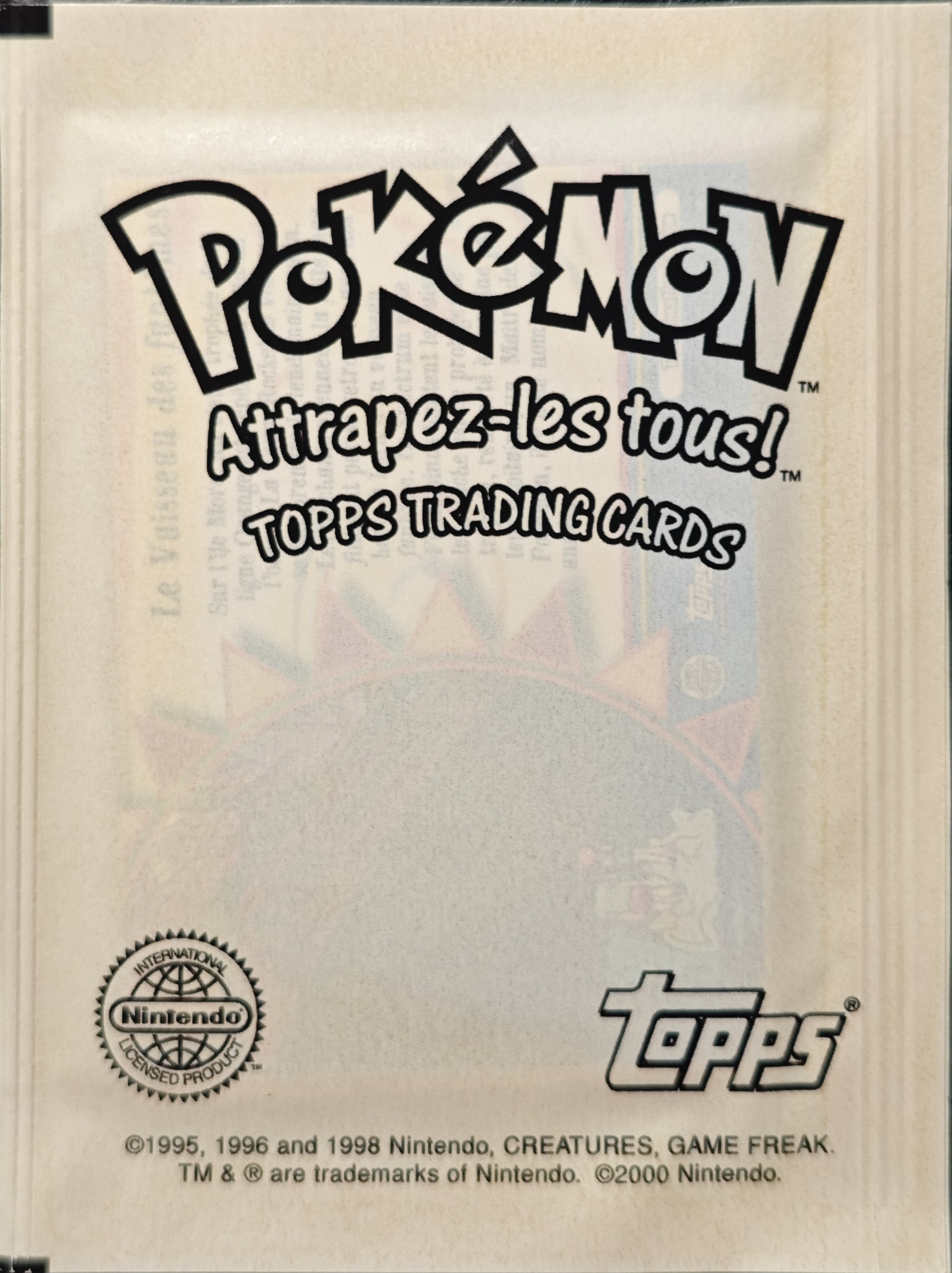Booster Topps série 2 Macdonald (Garanti Français)
