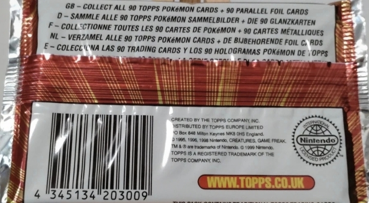 Booster Topps série 1 (Garanti Français)
