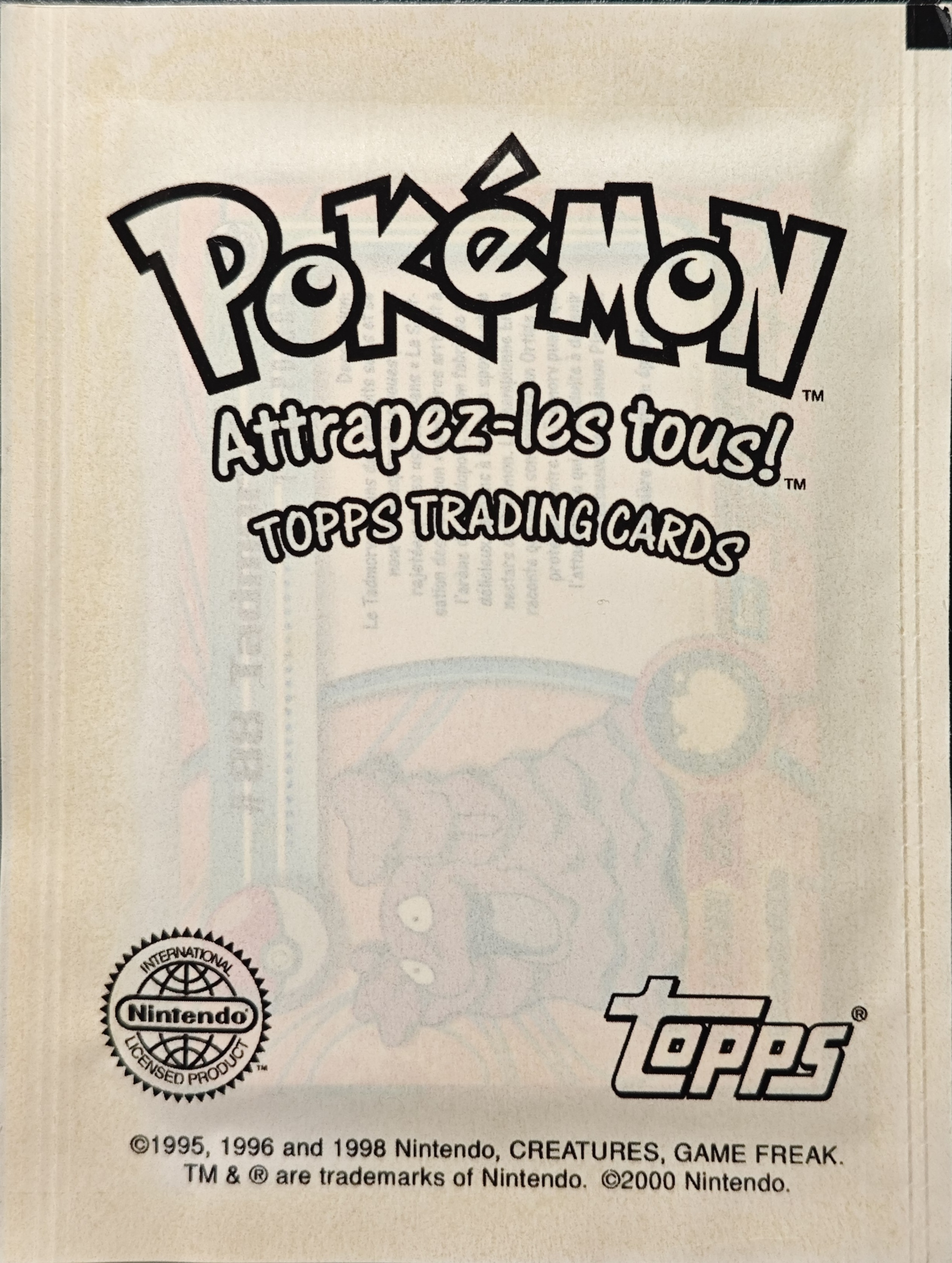 Booster Topps série 2 Macdonald (Garanti Français)