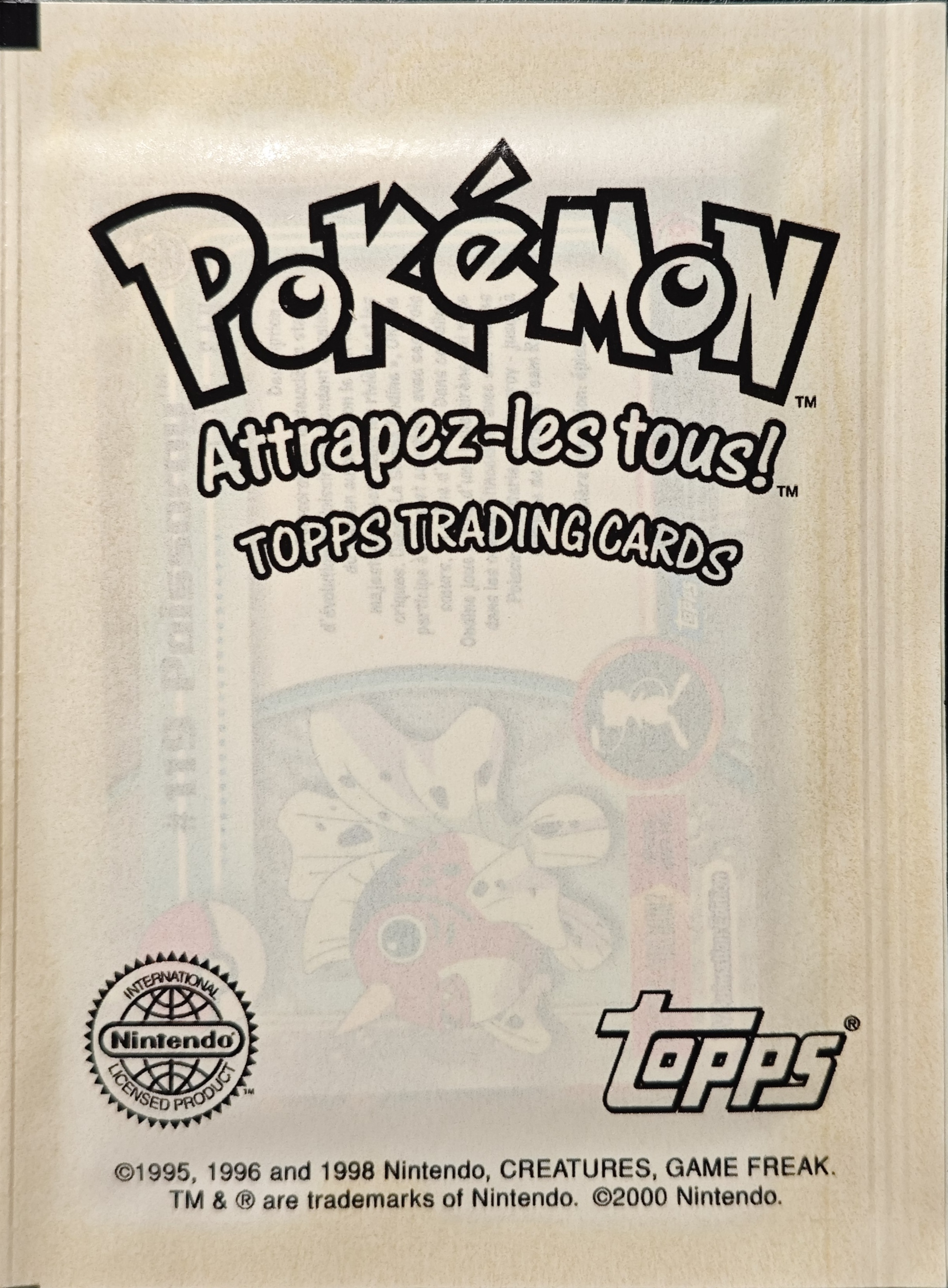 Booster Topps série 2 Macdonald (Garanti Français)
