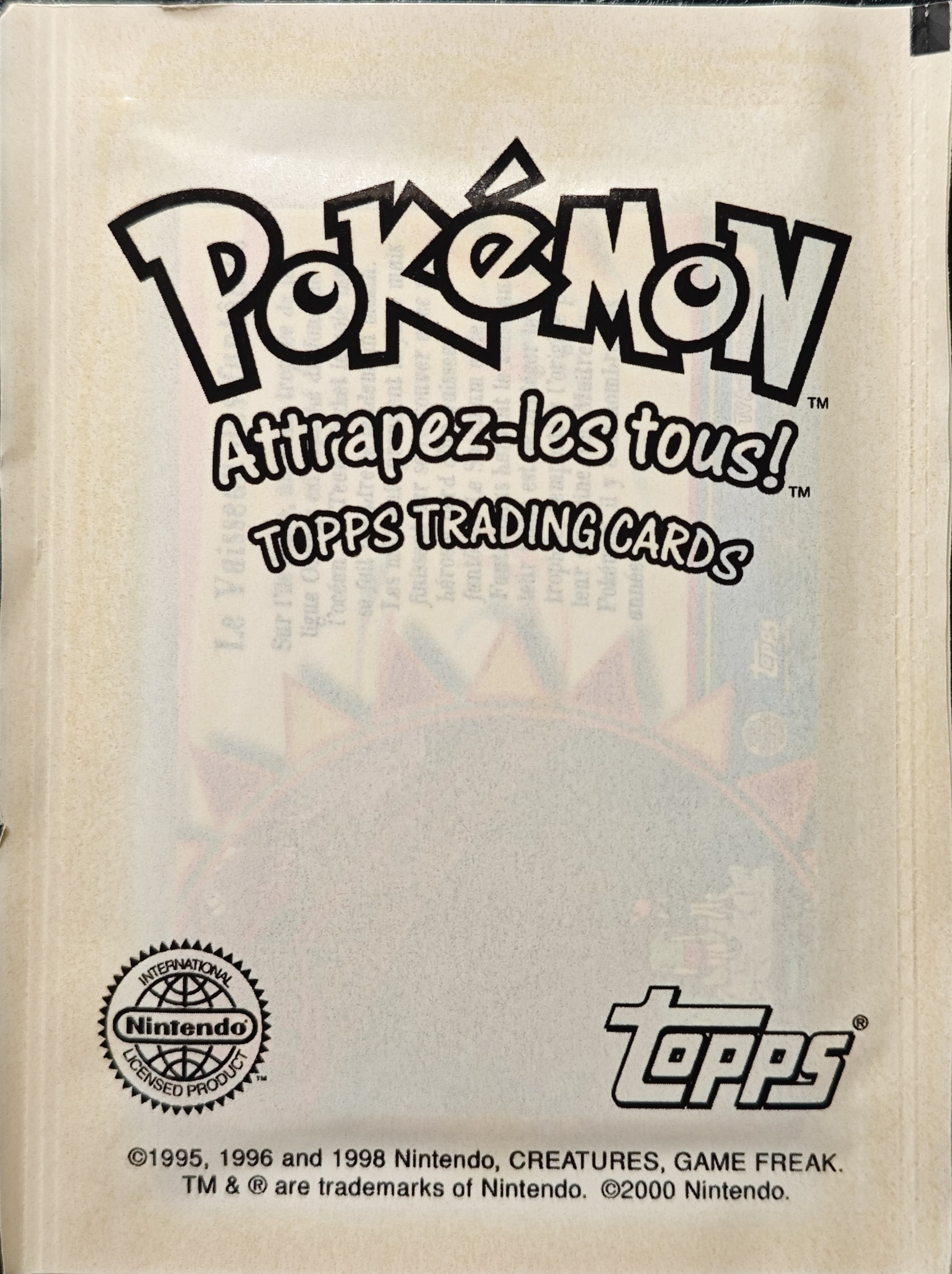 Booster Topps série 2 Macdonald (Garanti Français)