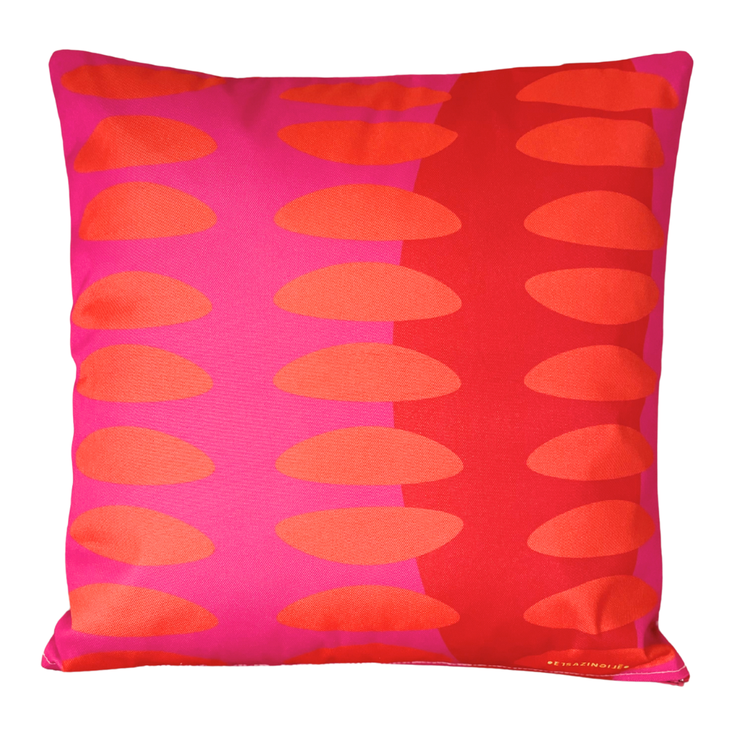 Coussin Caribbean Pop Orange