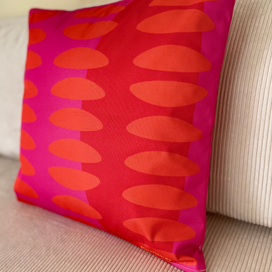 Coussin Caribbean Pop Orange