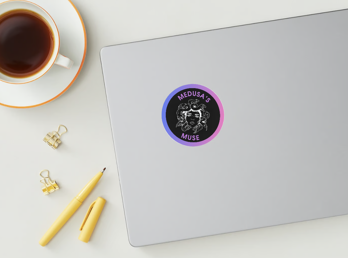 Medusa's Muse Band Sticker