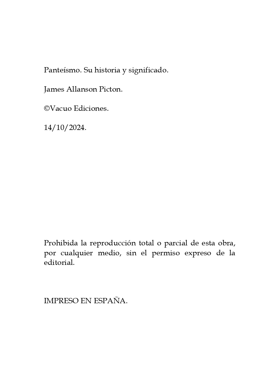 PANTEÍSMO. Su historia y significado