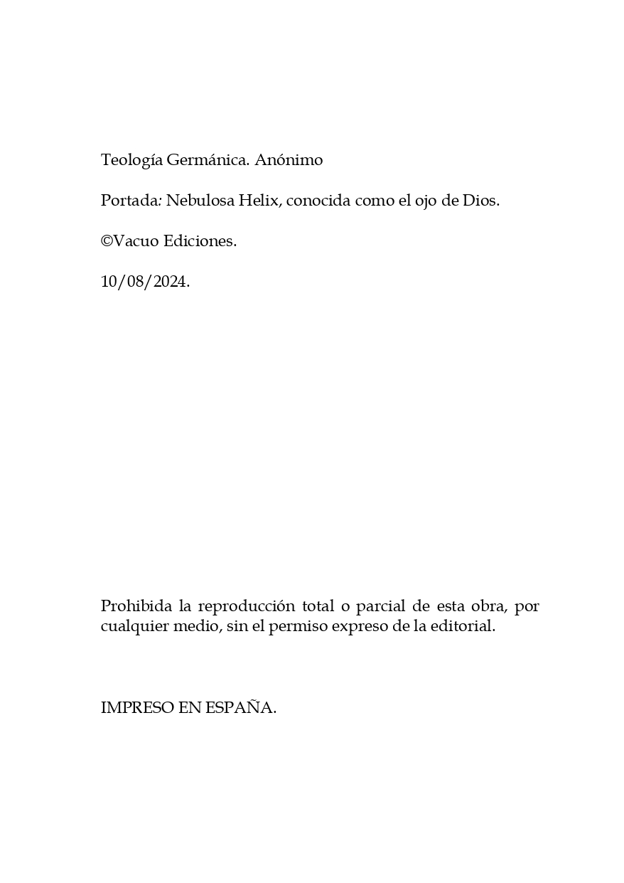 TEOLOGÍA GERMÁNICA