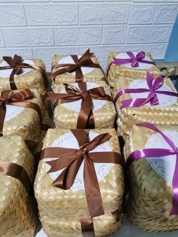 Nasi Besek Menu Lengkap Paket Bervariasi Higienis - Nasi Putih, Paket Hemat
