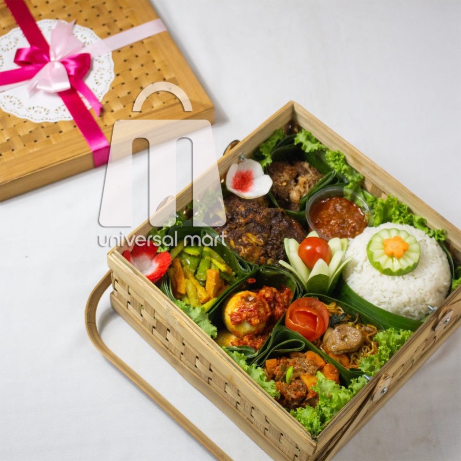 Hampers Nasi Komplit Tiga Porsi Higienis