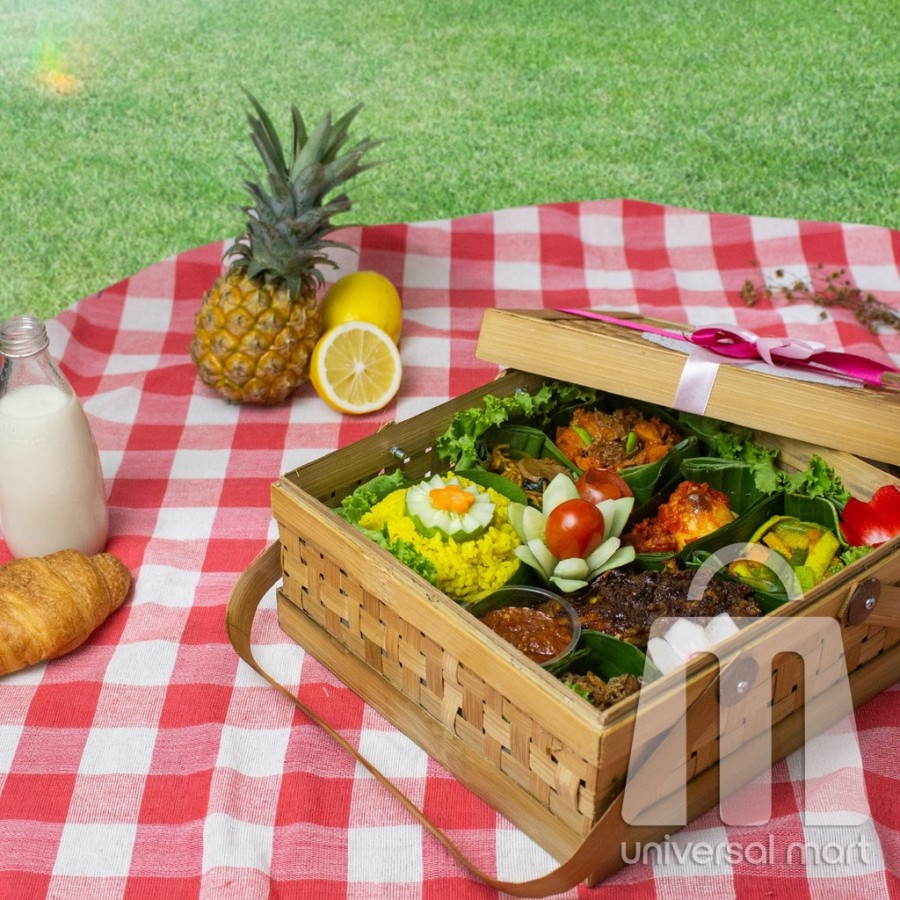 Hampers Nasi Komplit Tiga Porsi Higienis