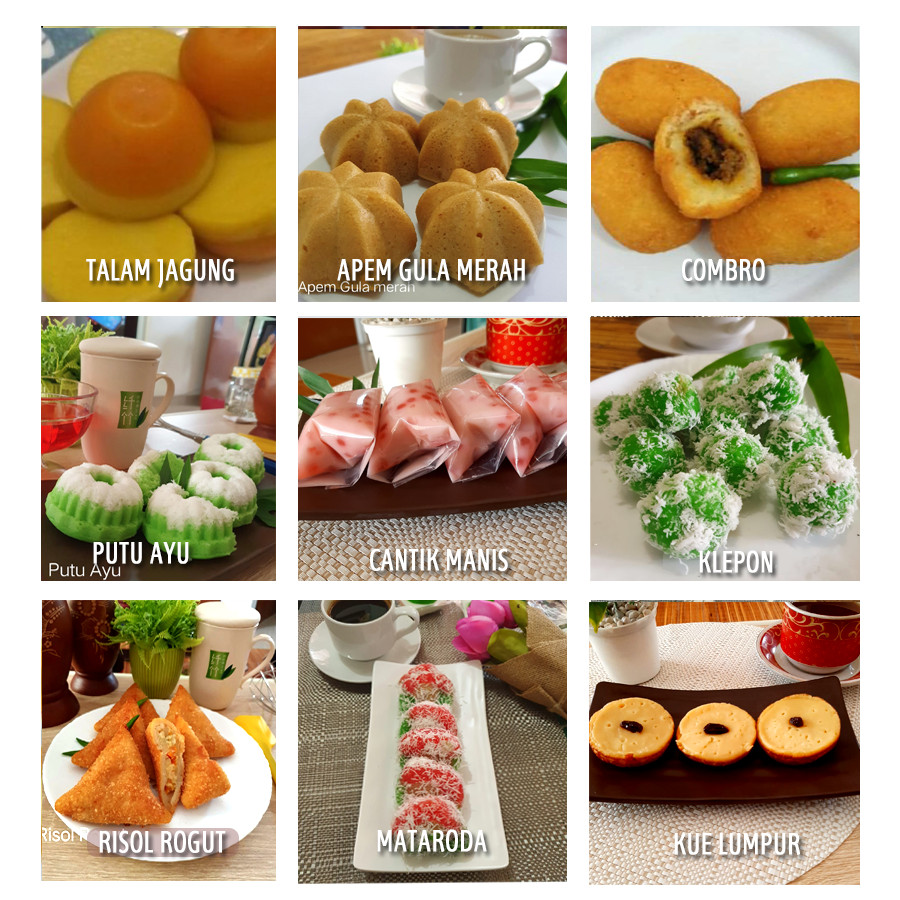 Kue Tampah Jajanan Pasar