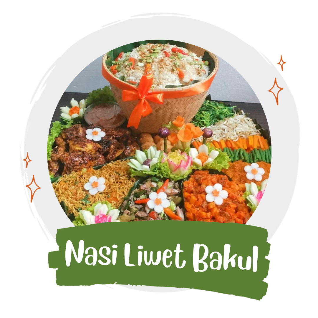 Nasi Liwet Bakul Khas Sunda Menu Lengkap Paket Hemat 5 Orang