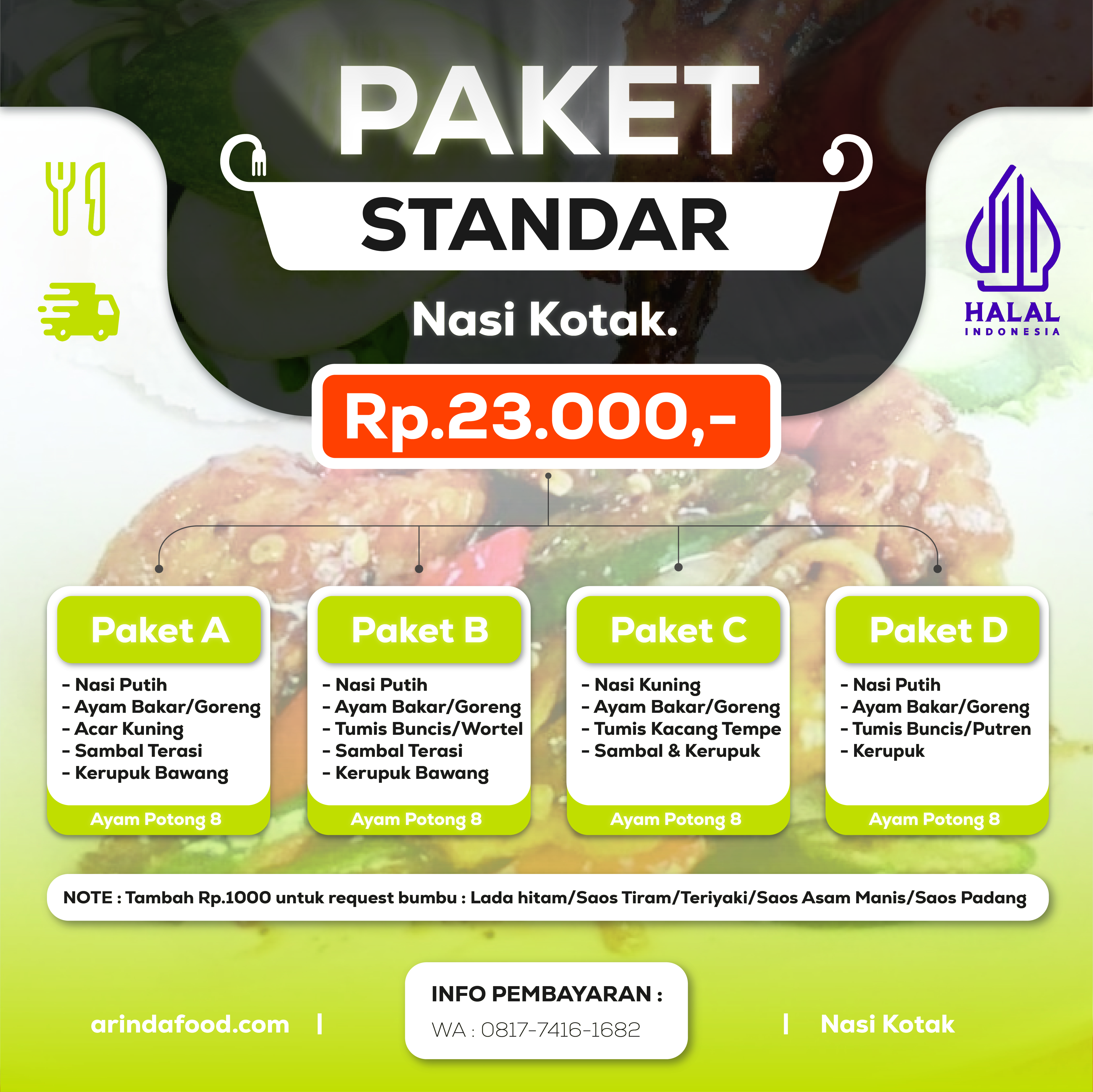PAKET STANDAR - SERBA 23 RIBU!