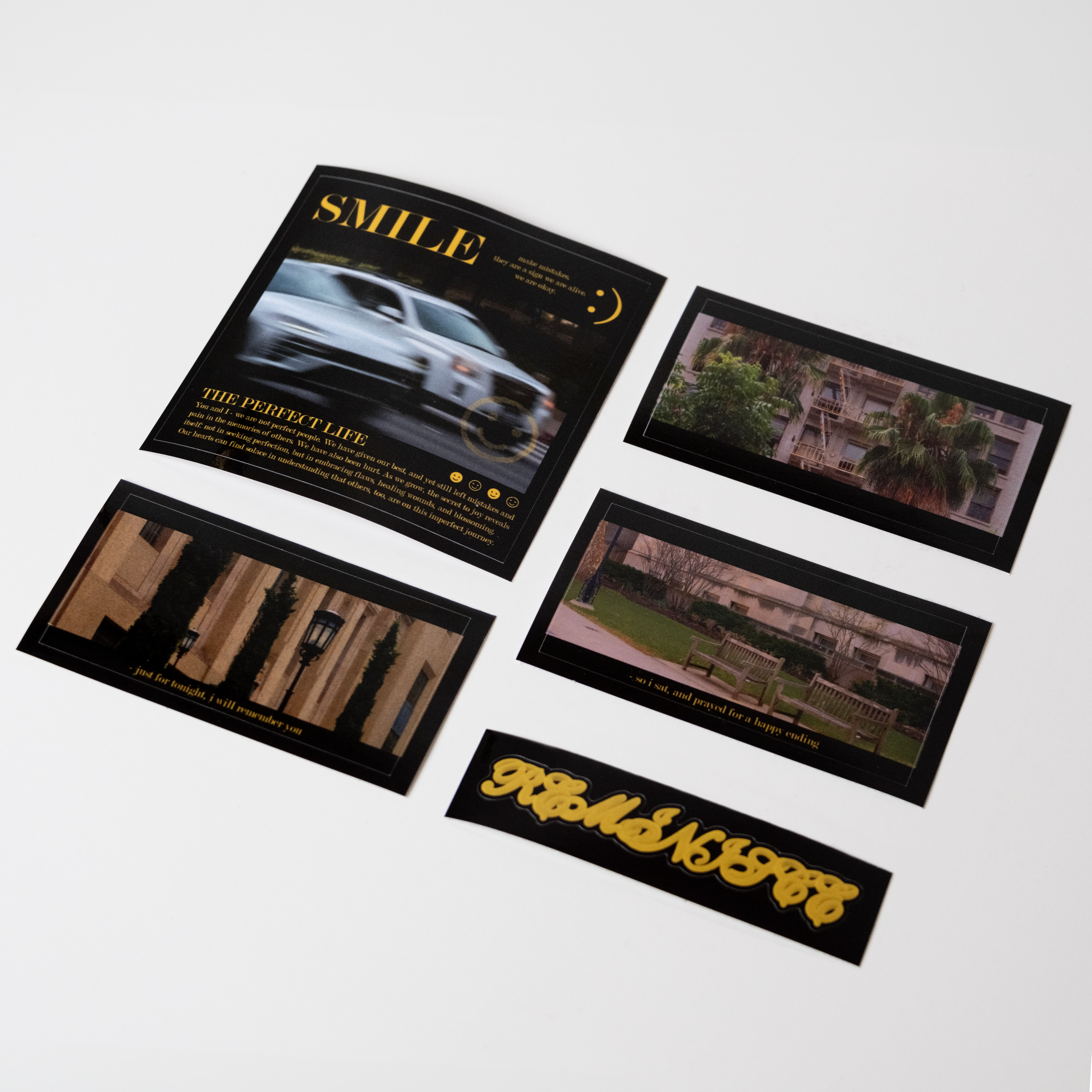  "Time to Reminisce" Sticker Set