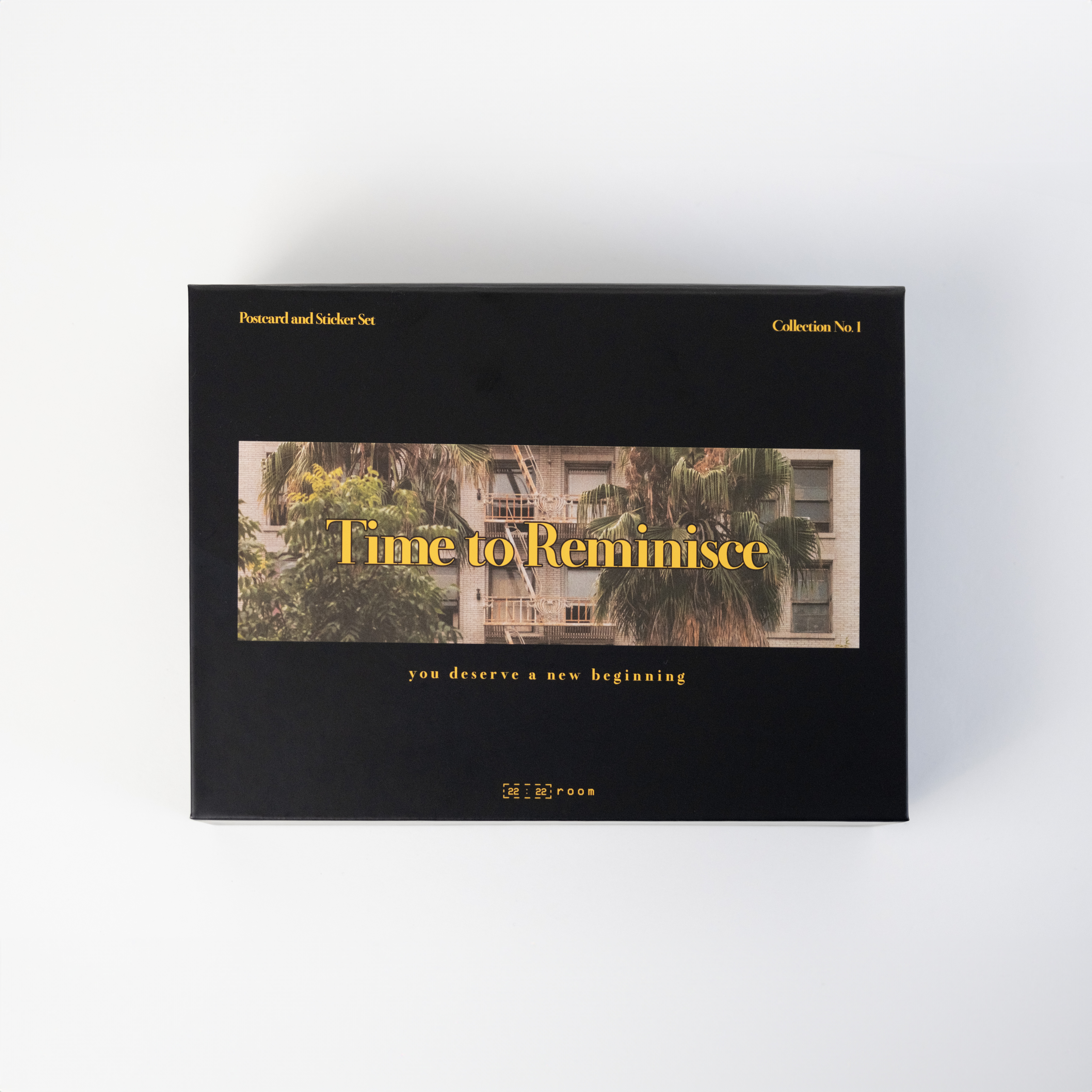  "Time to Reminisce" Postcard and Sticker Set