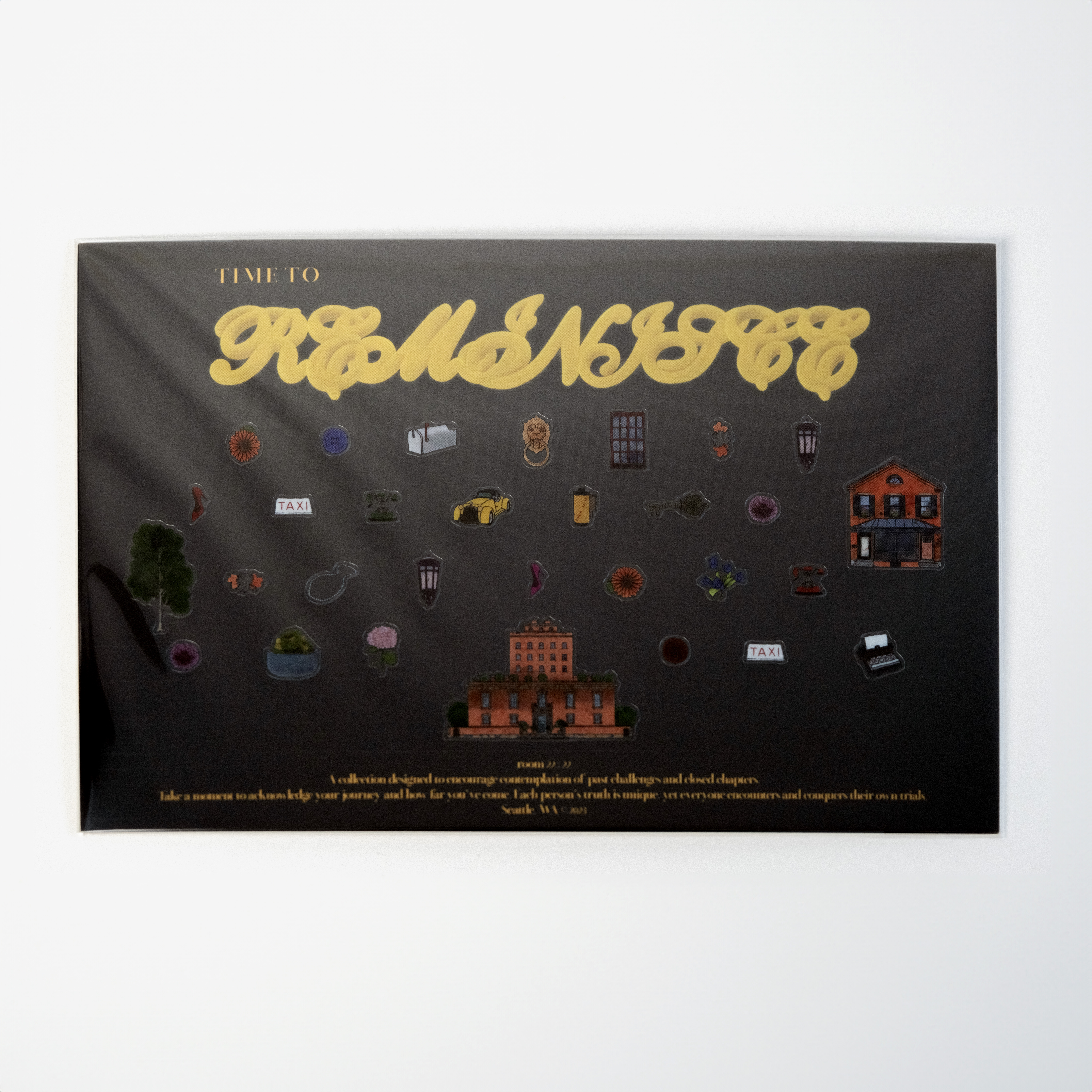  "Time to Reminisce" Sticker Sheet