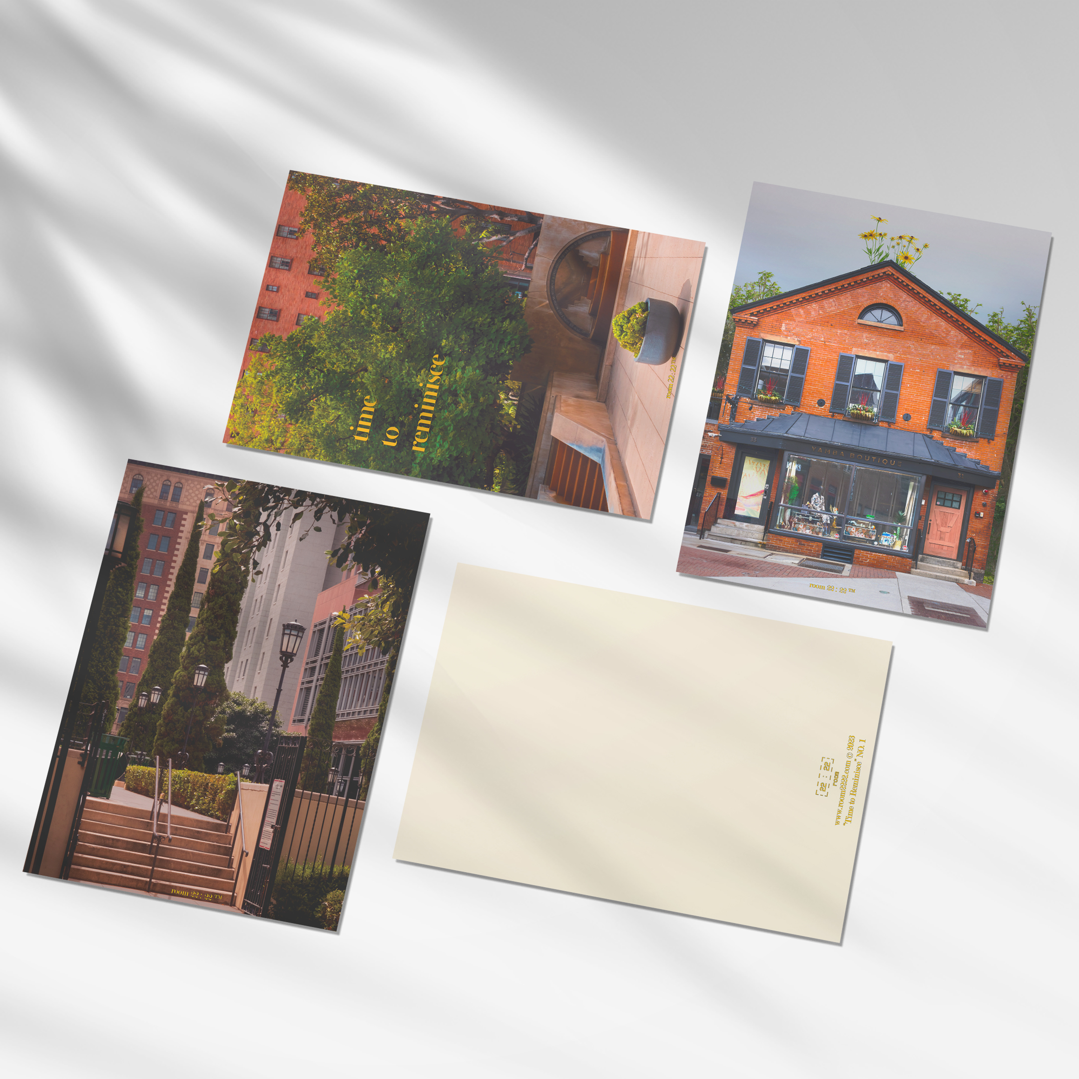  "Time to Reminisce" Postcard Set