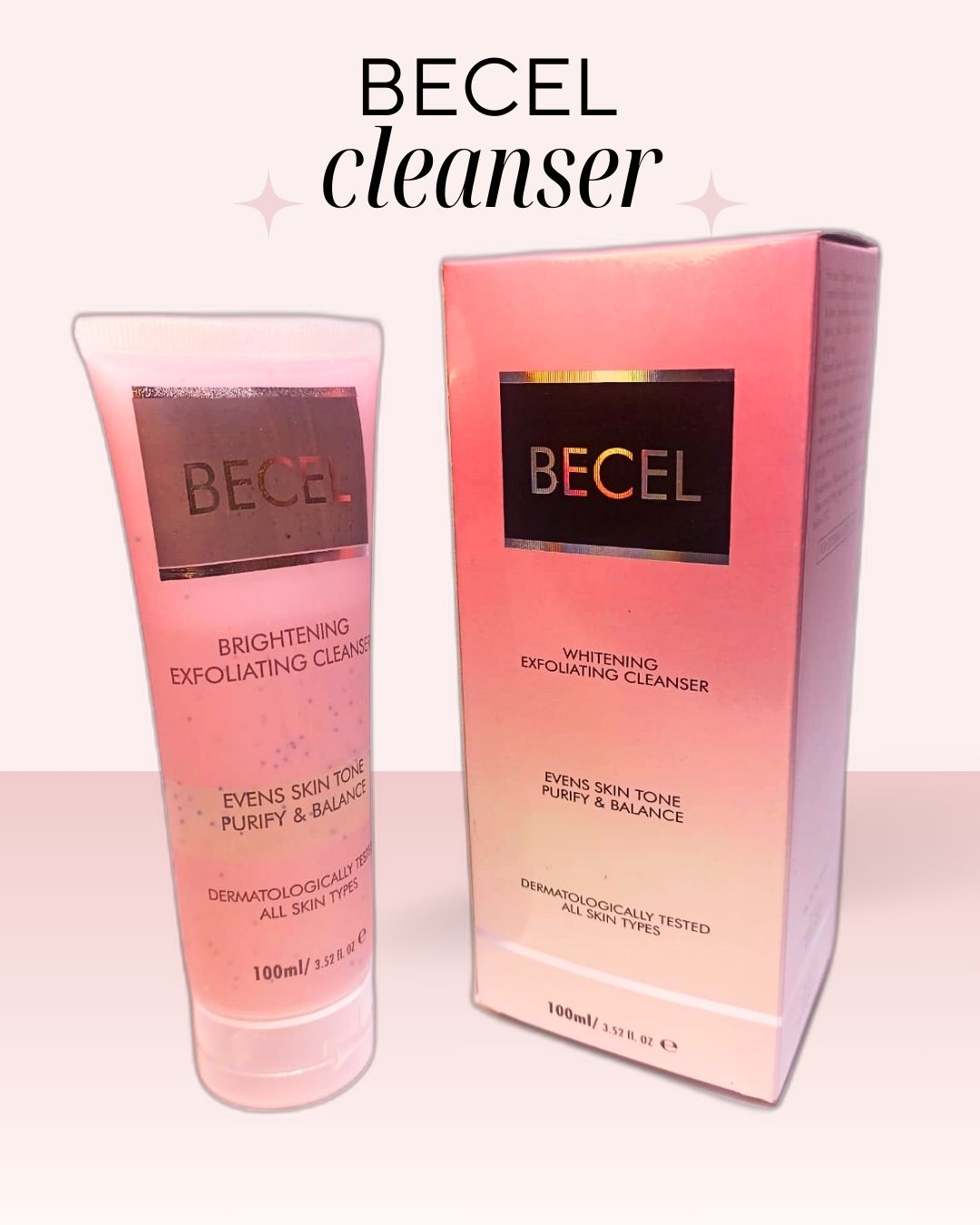 Becel Whitening / Exfoliating Cleanser