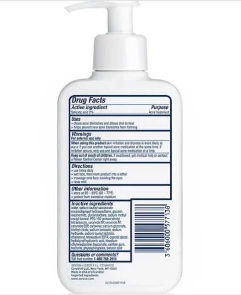 CeraVe Acne Control Cleanser