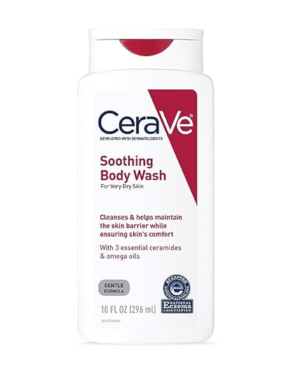 CeraVe Soothing Body Wash for Dry Skin