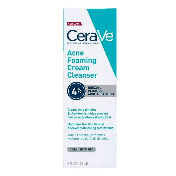 CeraVe Acne Foaming Cream Cleanser