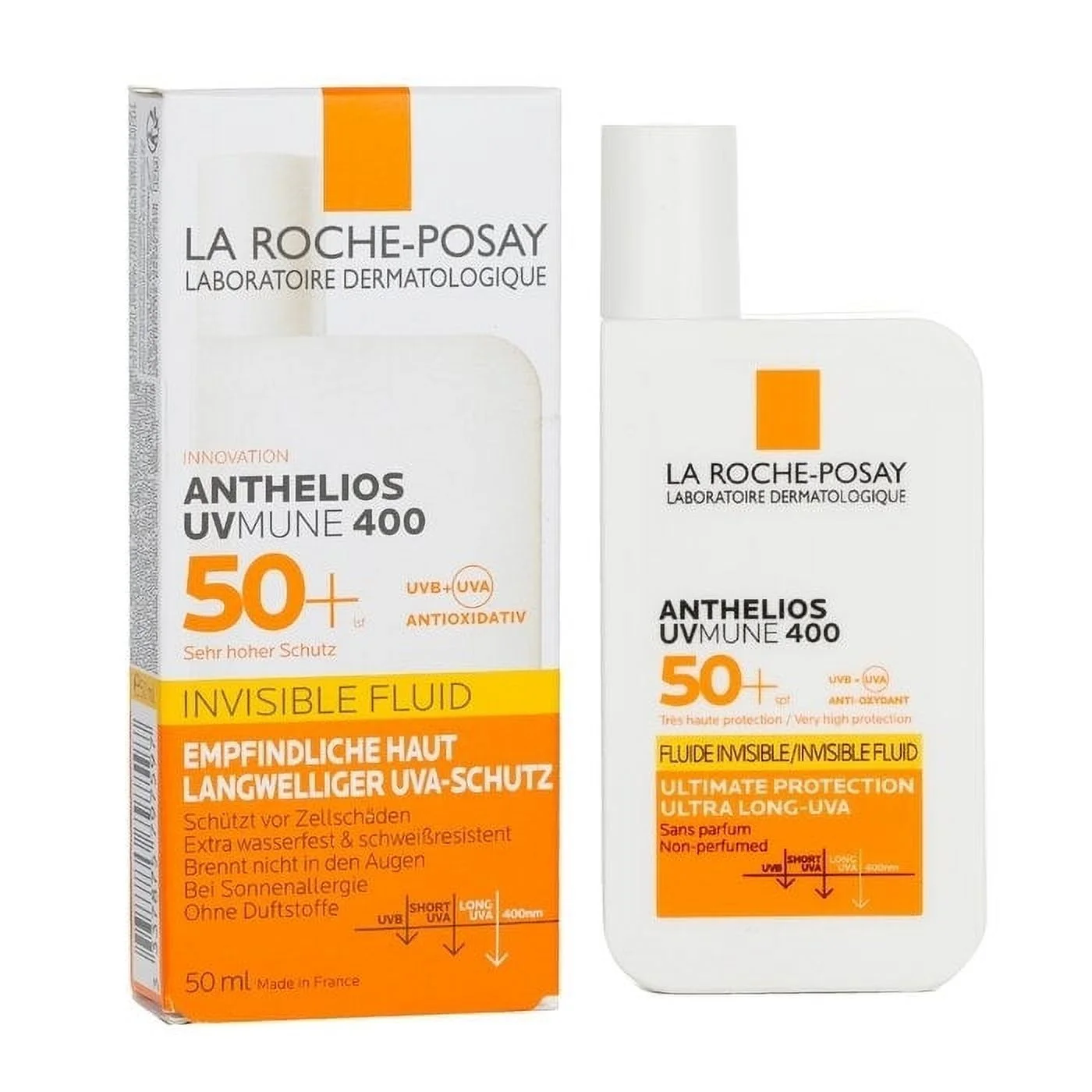 La Roche-Posay Anthelios UVMune 400 Invisible Fluid SPF 50+
