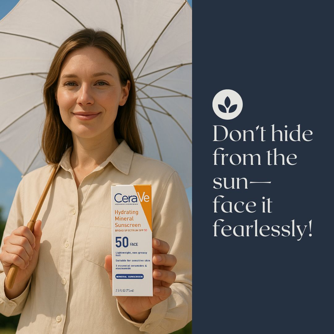 CeraVe Hydrating Mineral Sunscreen Broad Spectrum