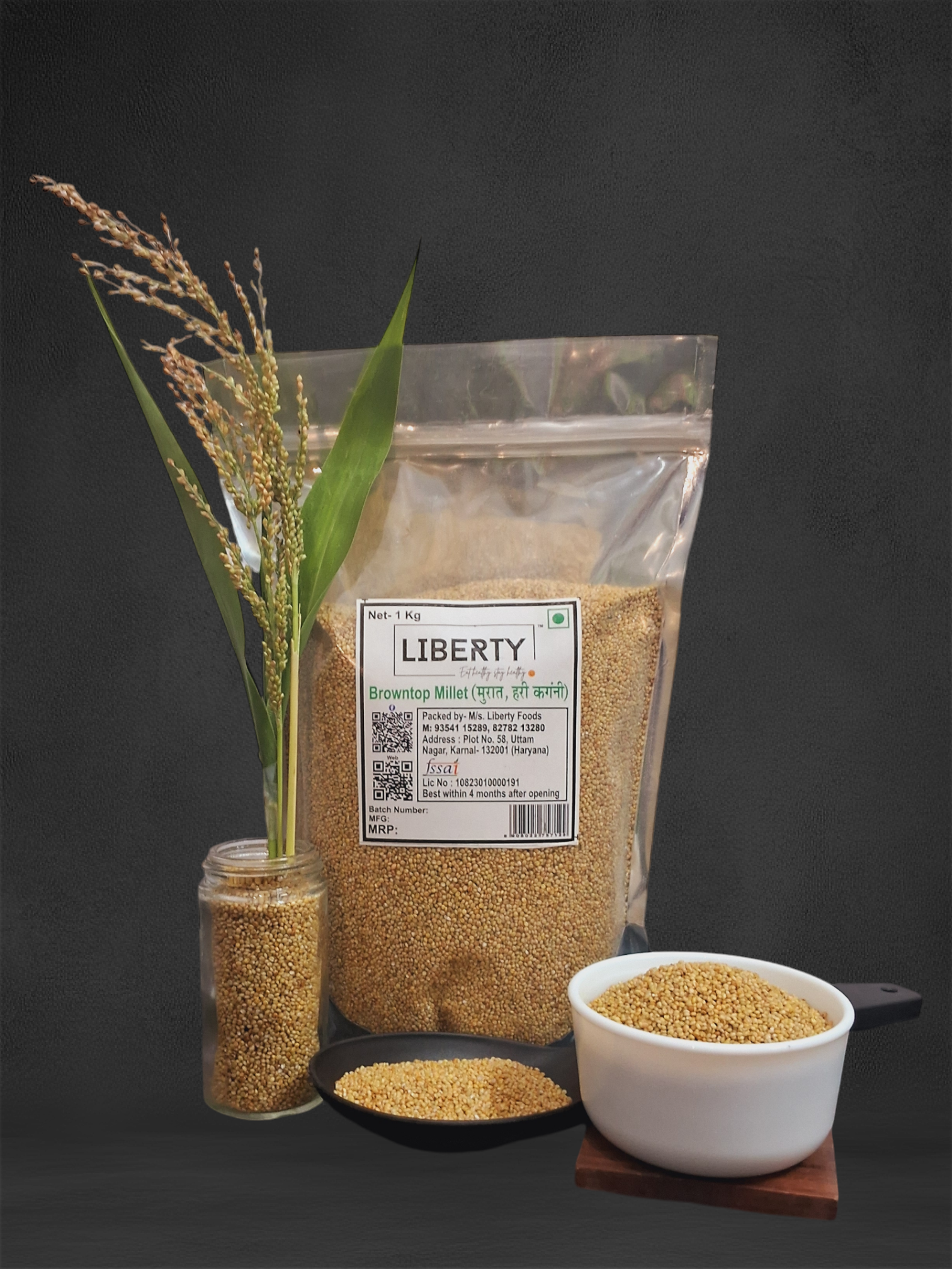 Browntop Millet (Unpolished)