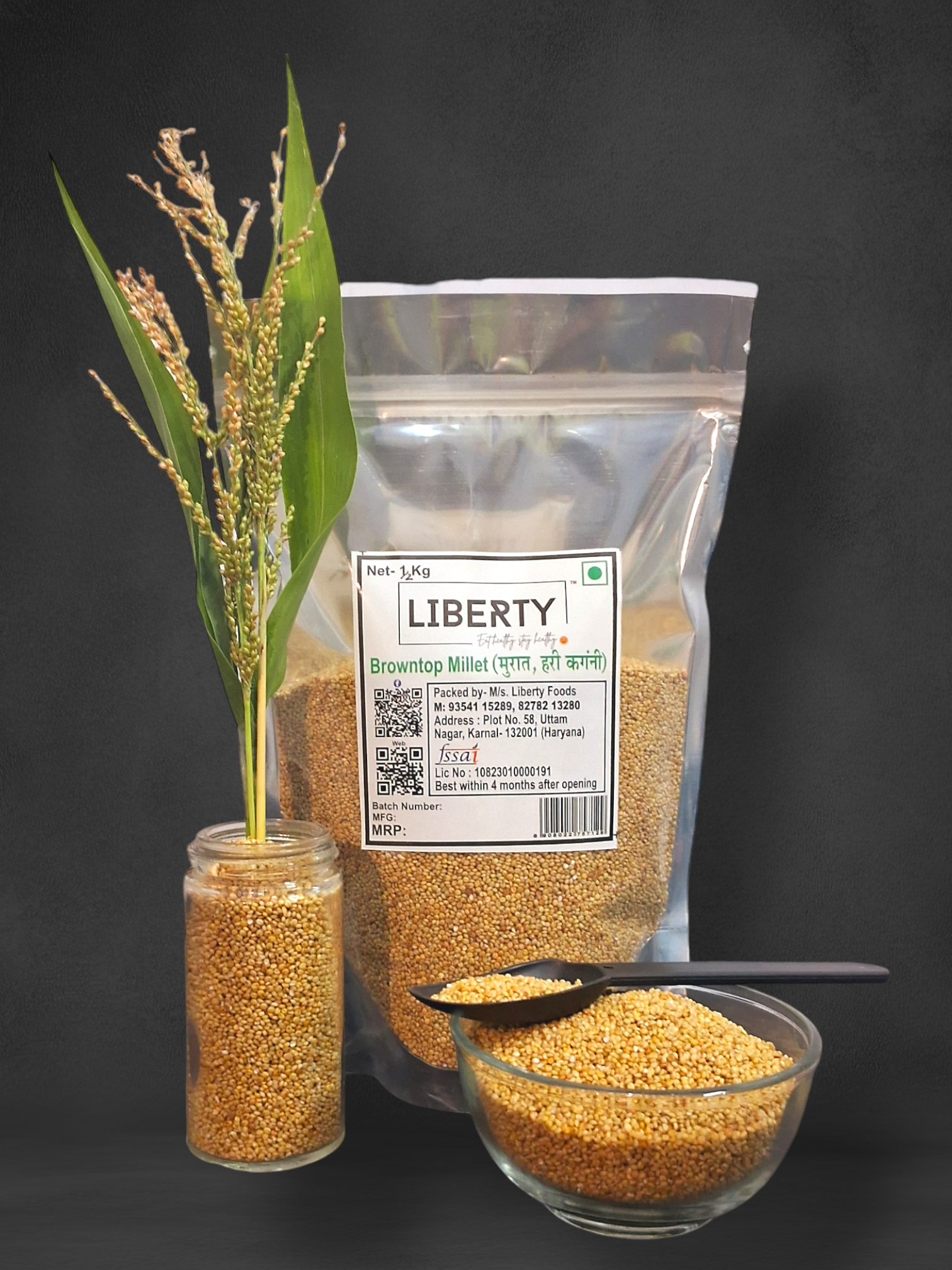 Browntop Millet (Unpolished)