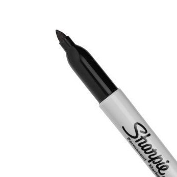 Sharpie Permanent Marker - Black Fine Point