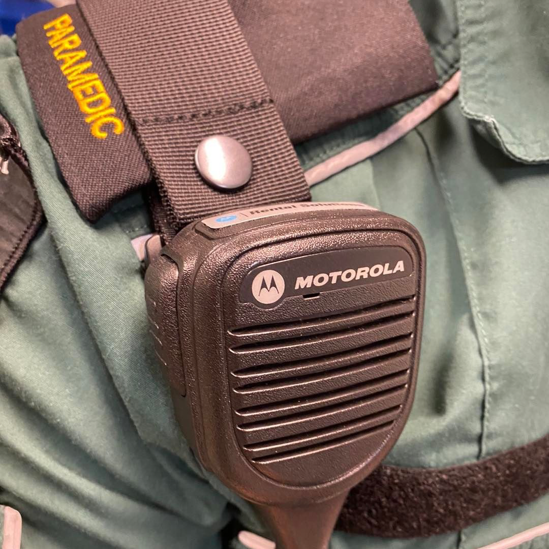 Epaulette Radio Holder