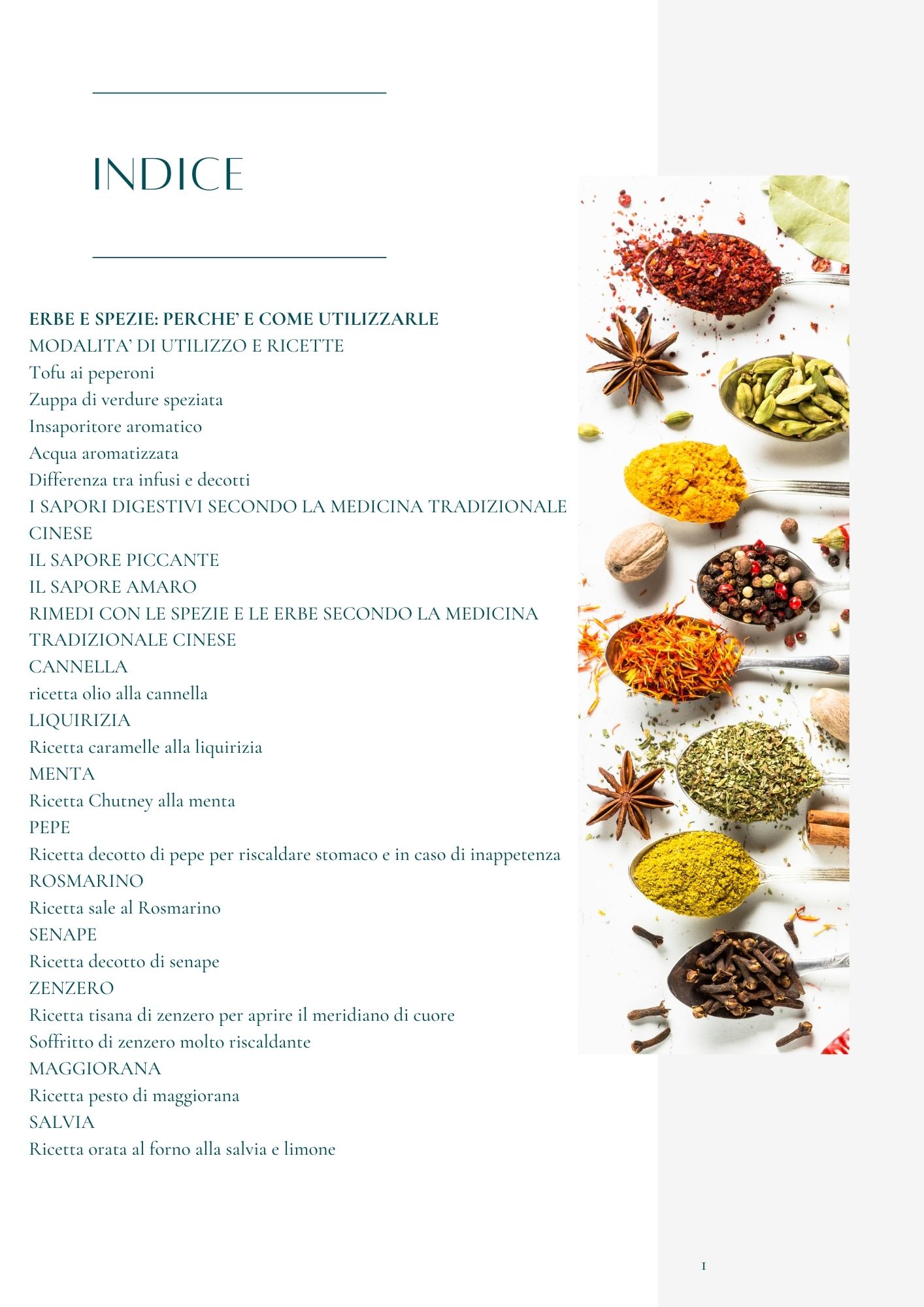 ERBE E SPEZIE PER IL BENESSERE DIGESTIVO