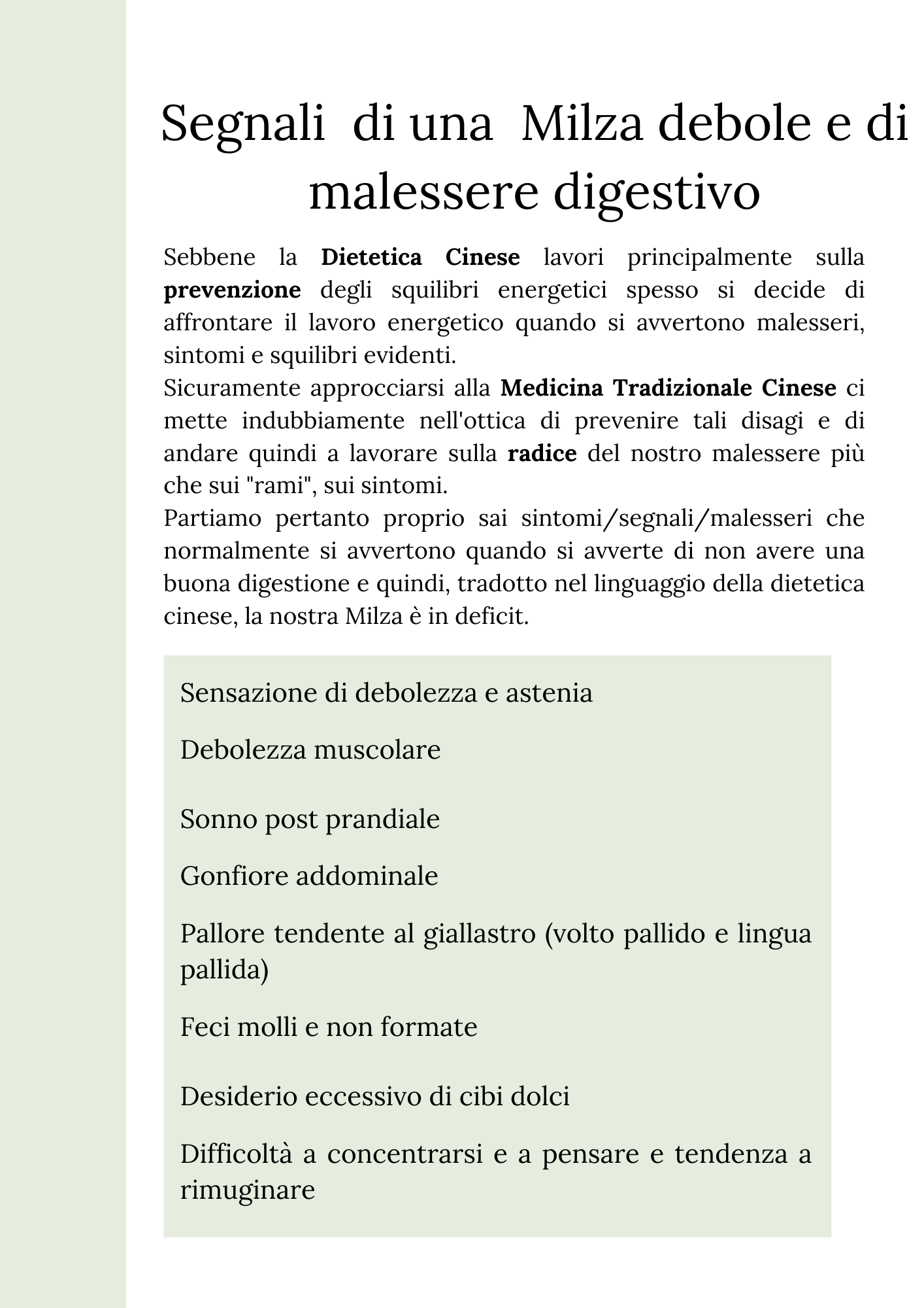 BENESSERE DIGESTIVO - Impara i trucchi e le buone pratiche per digerire bene!